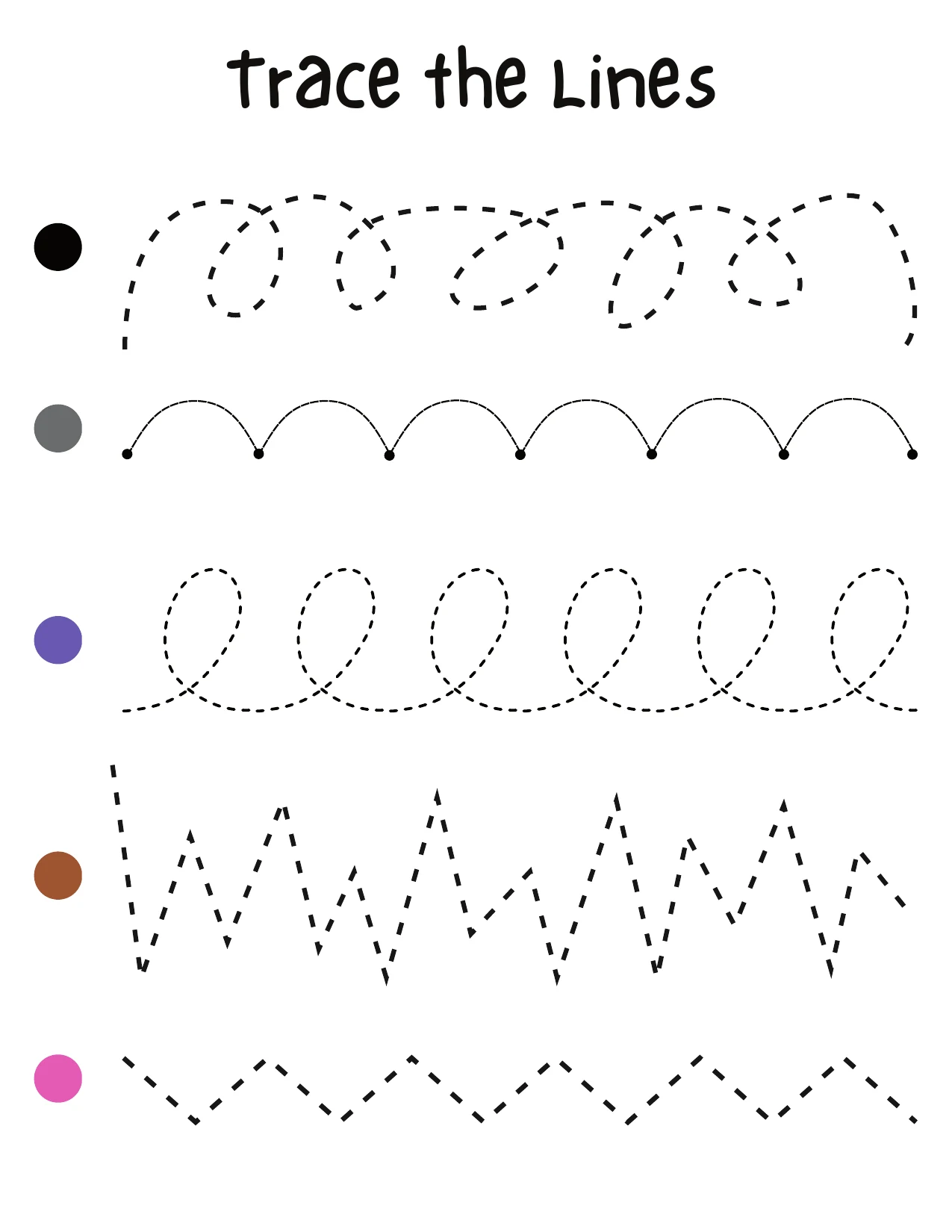 Motor Tracing Practice